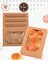 36 Packs Auto-pop up Kraft Cookie Boxes for Gift Giving 8x5.3x2 inch Brown Treat Box with Window One Second Folding Bakery Box for Donuts Candies and Biscuit